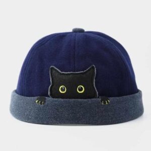 North Royal Knitted Melon Cat Hat - Image 3