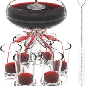 6 Shot Glass Dispenser and Holder - Image 4