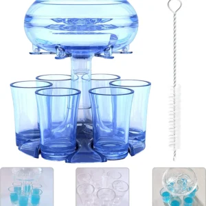 6 Shot Glass Dispenser and Holder - Image 2
