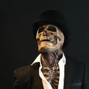 The latest skeleton biochemical mask for 2021-Creative GIF Introduction - Image 4