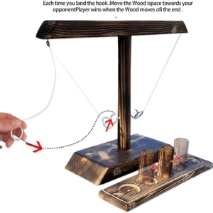 (SUMMER HOT SALE）- Ring Toss with Shot Ladder Bundle Game - Buy 2 Get Extra 10% OFF& Free shipping - Image 5