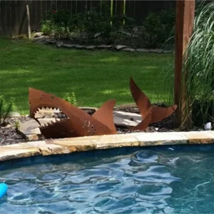 （HOT SALE）The Strongest Terrestrial Shark-Garden Decoration - Image 7