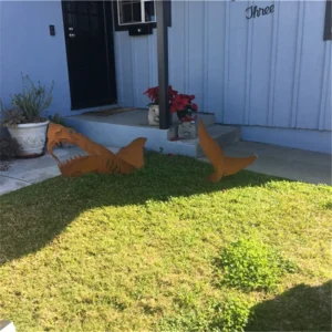 （HOT SALE）The Strongest Terrestrial Shark-Garden Decoration - Image 5