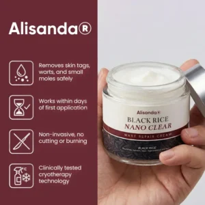 BlackRice Nano Clear Wart Repair Cream - Image 3