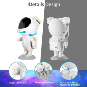 Astronaut Star Galaxy Projector Light - Image 4