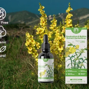 BREATHE-RIGHT DENDROBIUM & MULLEIN EXTRACT: POWERFUL LUNG SUPPORT CLEANSE & RESPIRATORY - Image 4
