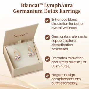 LymphAura Germanium Detox Earrings - Image 8