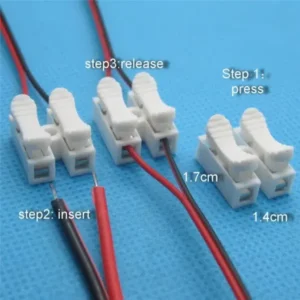 CH-2 Press Type Electric Connection Quick Wiring Terminal