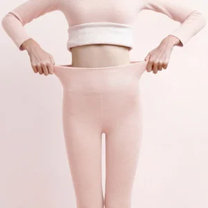 Casual Warm Winter Solid Pants - Image 3