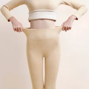 Casual Warm Winter Solid Pants - Image 2