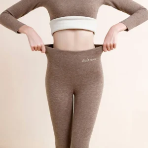 Casual Warm Winter Solid Pants - Image 8