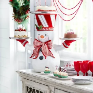 Christmas Snowman Treats Holder - Image 3