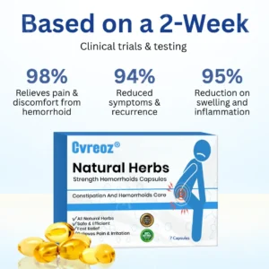 Natural Herbs Strength Hemorrhoids Capsules - Image 3