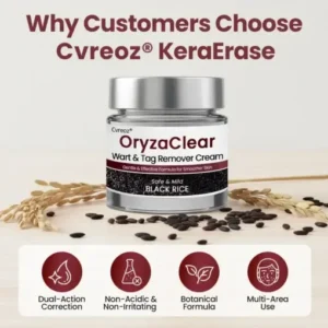 OryzaClear Black Rice Botanical Keratin-Softening Cream - Image 5