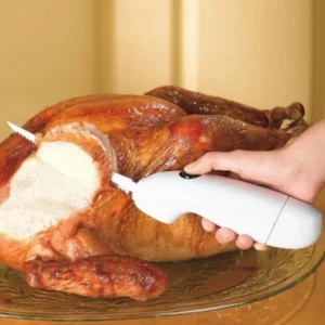 Easy Cut Electric Cordless Knife For Meat Fruit Vegetable Kitchen Tool - Image 3