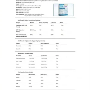 & NAD+ Slimming & health NANO MICRONEEDLE PATCH - Image 13