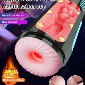 Fully automatic, hands-free retractable relaxation cup