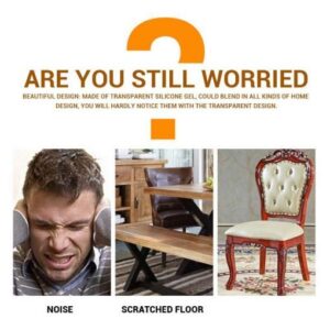 Furniture Silicon Protection Cover - 4 pieces - Image 2
