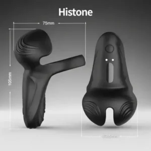 Vibrating Electric Male Masturbation Lock Ring - Image 13