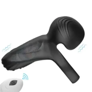 Vibrating Electric Male Masturbation Lock Ring - Image 7
