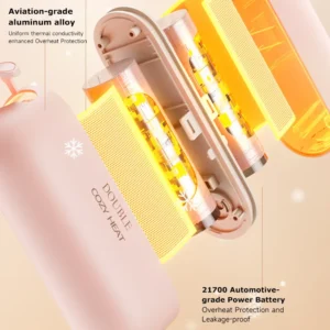 Magnetic Split Mini Portable Two-in-one hand warmer - Image 10