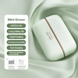Magnetic Split Mini Portable Two-in-one hand warmer - Image 13
