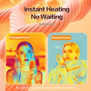 Magnetic Split Mini Portable Two-in-one hand warmer - Image 5