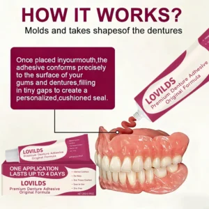 LOVILDS FirmHold Denture Adhesive - Image 6