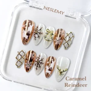 NESLEMY｜Euphoric Holiday Collection | 10PCS Handmade Press On Nails - Image 10