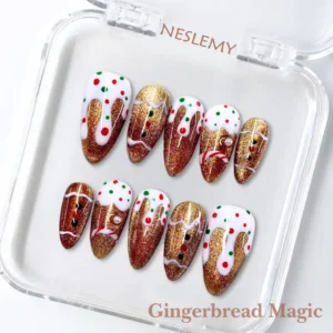 NESLEMY｜Euphoric Holiday Collection | 10PCS Handmade Press On Nails - Image 14
