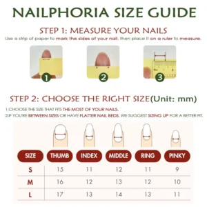 NESLEMY｜Euphoric Holiday Collection | 10PCS Handmade Press On Nails - Image 4