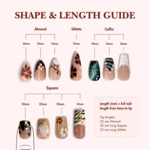 NESLEMY｜Euphoric Holiday Collection | MEGA LIVE 10PCS Handmade Press On Nails - Image 4