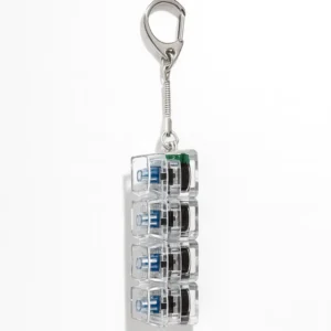 Fidget Toys - Stress Relief Model - LED Keyboard Keychain