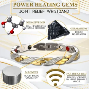 Negative Ion And Germanium Energy Joint Relief Wristband - Image 4