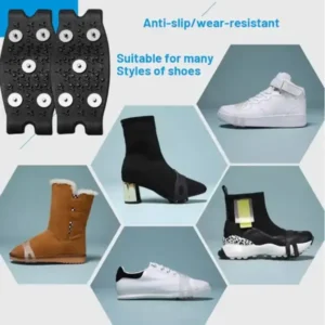 Titanium steel nail elastic shoe cover - Image 2