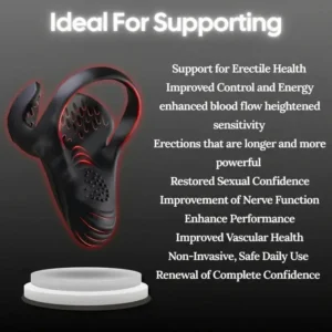 Vibrating Electric Male Masturbation Lock Ring - Image 11