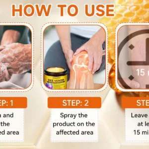 Bee Venom Pain Relief Joint Repair Cream - Image 22