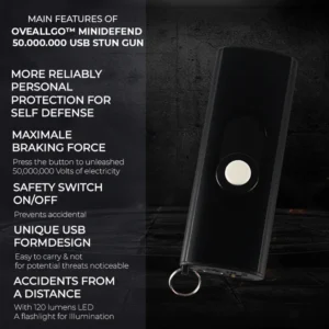 MiniDefend Ultra 50.000.000 USB Stun Gun - Image 3