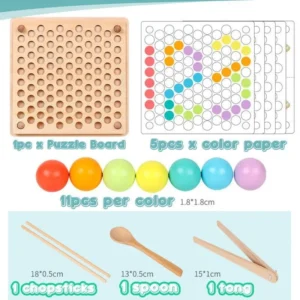 Montessori Puzzle 86pcs Set - Image 3