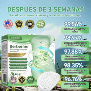 Berberine Slimming Support Nano Microneedle Patch - Image 3