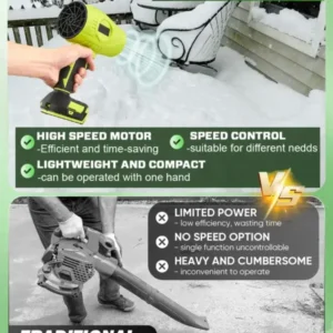 5000W Turbo Jet Fan Snow Blower 2.0 - Image 5
