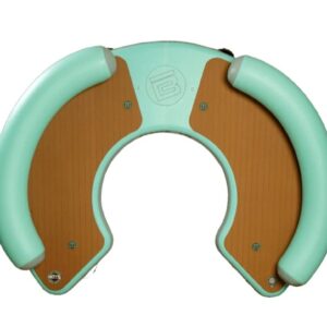 This Giant Curved Inflatable Dock Holds Up To 6 Adults and a Cooler - Image 10