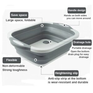Foldable Multi-Function Chopping Board - Image 2