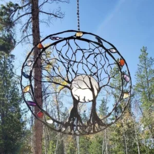Tree Wall Art Meditation Decor - Image 2