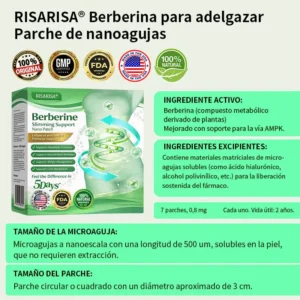 Berberine Slimming Support Nano Microneedle Patch - Image 9