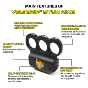 Extreme 50,000,000 Knuckle Stun Ring - Image 8