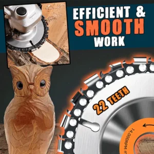 Wood Angle Grinder Chain Disc - Image 3