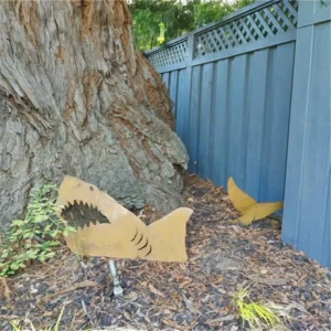 （HOT SALE）The Strongest Terrestrial Shark-Garden Decoration - Image 8