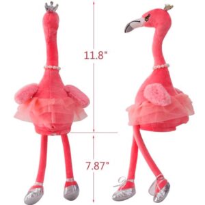 (❤️WOMEN'S DAY FLASH SALE - 50% OFF) 2021 NEW ELEGANT BALLET STYLE SINGING FLAMINGO PLUSH TOY - Image 6