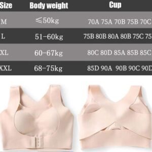 Seamless Front Buckle Support Bra - Image 10